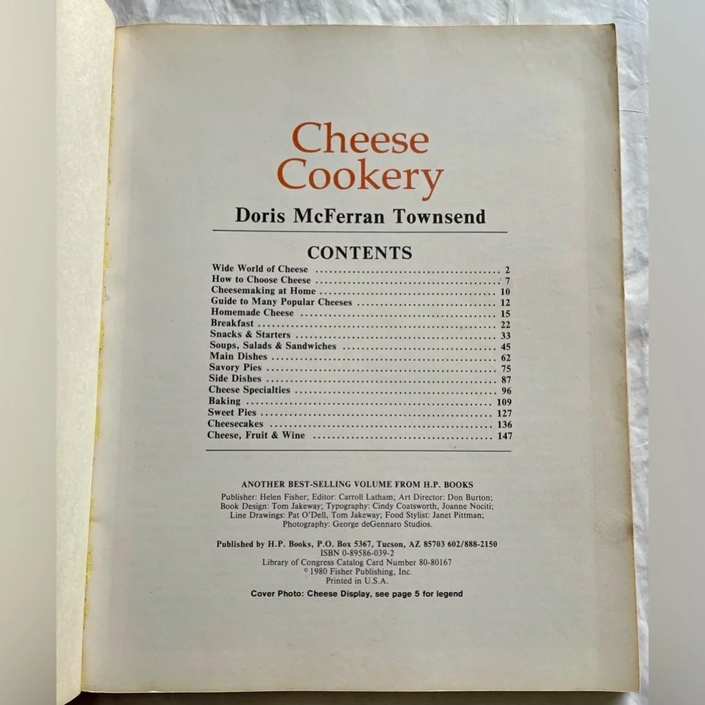 Cheese Cookery Cookbook 1980 Vintage